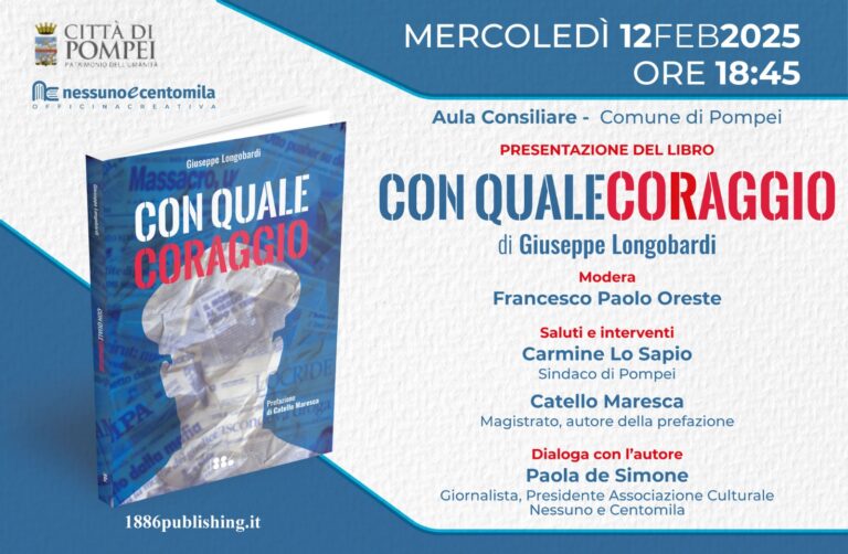 Un poliziotto, una vita. Una carriera di trent’anni raccontata da Giuseppe Longobardi nel volume “Con quale coraggio”.